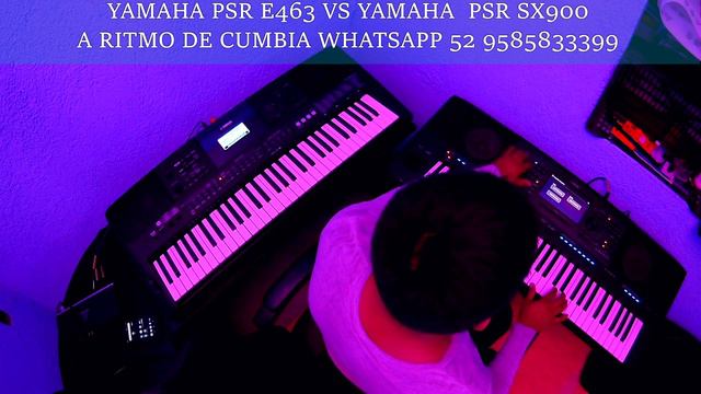 Yamaha psr e463 vs Yamaha psr sx900 by styles comparativa 2020. смотреть онлайн