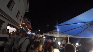 Железный порт. Набережная ночью. Клубы В Железном Порту
