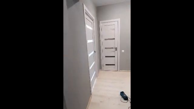 Межкомнатные двери в цвете Снежный бетон/Двери со склада в Самаре смотреть онлайн