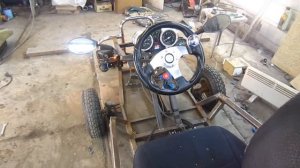 Картинг с двигателем от скутера своими руками