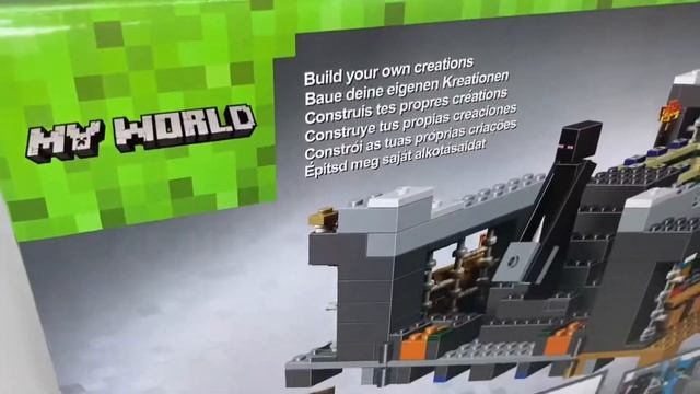 Конструктор Майнкрафт Портал в край / BELA 10470 / (аналог LEGO 21124) смотреть онлайн