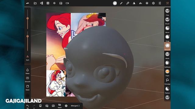 Making 3D on iPad | Nomad sculpt Day 7( iPadで３Dを作ろう ) смотреть онлайн