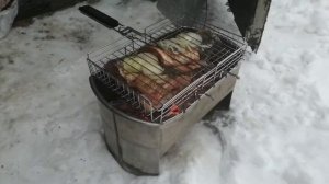 Мангал из стиральной машины