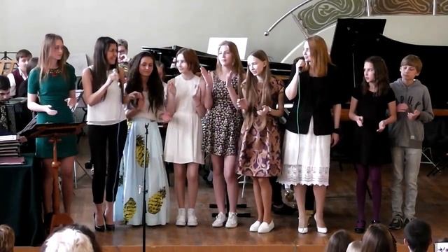 Выпускной 2016 в ДМШ им. Р.М. Глиэра Эстрадный вокал смотреть онлайн