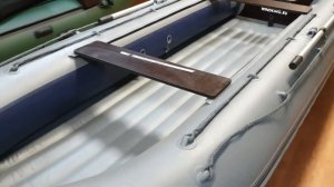 Лодка Флагман DK 370 IGLA JET + Полимерное покрытие | Лодка НДНД под водомет | WIND KING