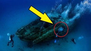 Дайвер оторопел от того что увидел в затопленном корабле! Такого ни он, никто другой ещё не видели!