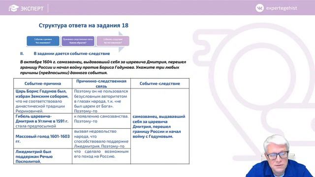 Холмс, Вы где? | Задание на причинно-следственные связи | история ЕГЭ