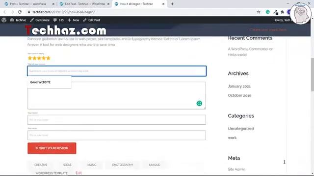 How to add site review plugin in WordPress | Bangla tutorial