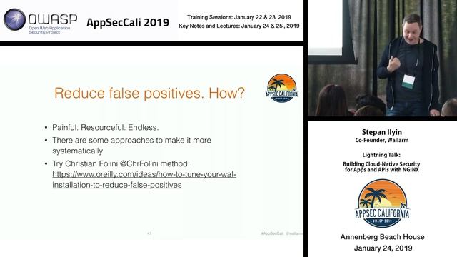 AppSecCali 2019 Lightning Talk Building Cloud Native Security For Apps And APIs With NGINX