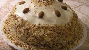 Торт Крем-брюле с миндалём