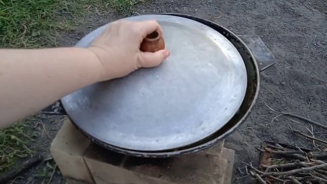 Мясо на огне чашушули