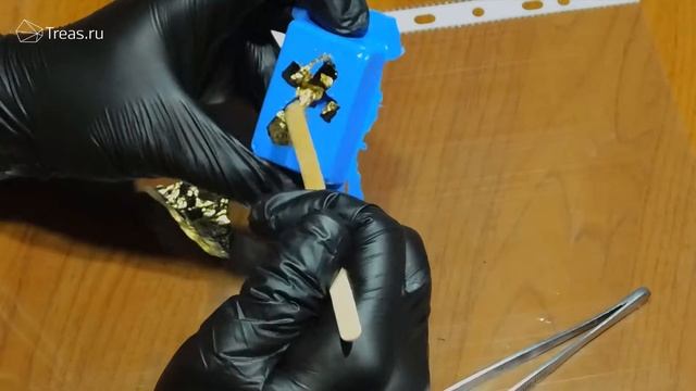 Простой способ сделать крестик из дерева, смолы и потали для золочения. смотреть онлайн