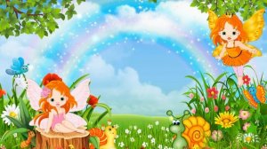 Готовый футаж детский для слайд-шоу, сказка