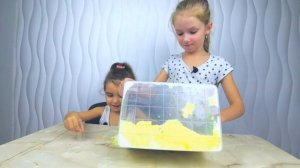 Как сделать кинетический песок своими руками
