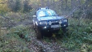 Тест Simex ET и задней блокировки на Toyota Hilux Surf 185