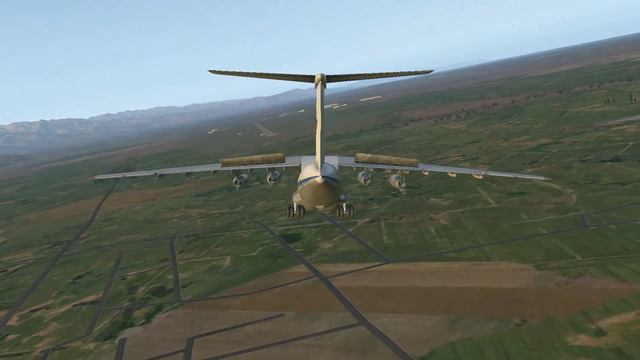 Попытка афганского захода Ил-76ТД / Аэропорт Алматы / X-Plane 11 смотреть онлайн