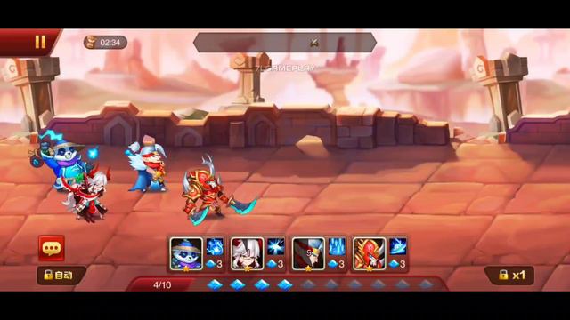 Warcraft Three Kingdoms Gameplay - Idle RPG Android смотреть онлайн