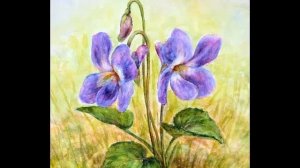 "Фиалка" (муз. неизв. итал. комп.XVI в., рус.текст Я. Серпина) - летние песни  в вальдорфской школе