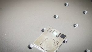 Гравировка серебра в чёрный цвет за 1 проход!