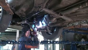 Удаление  пламегасителя на Audi. Удаление пламегасителя в СПБ.Установка гофры.