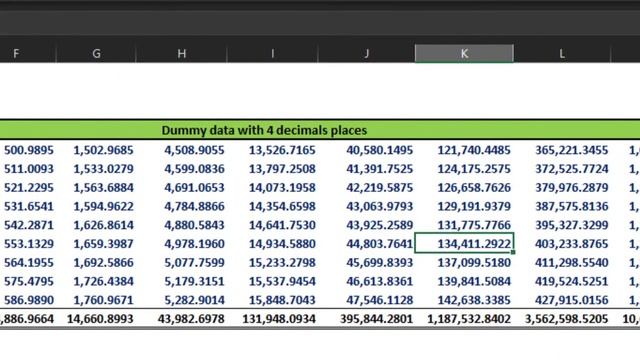 Rounding numbers in all the cells simultaneously | Excel Hacks & Tricks | ASAP utilities | English