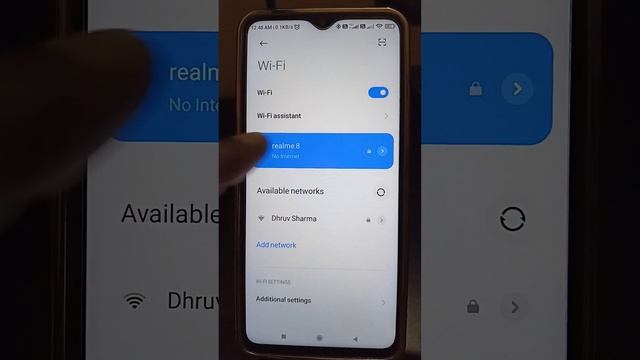 Fix WiFi Not Connection in Android Phone | Fix Missing WiFi #Short #Shortvideo #firstshortvideo