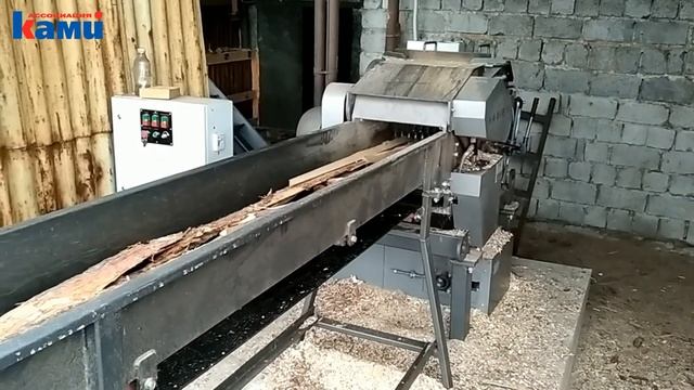 Работа Рубительной машины барабанного типа KRAFTER RS 400 на производстве в Свердловской области смотреть онлайн