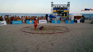 Пляжная борьба ЧМ 2019 Ковальская Готфрид