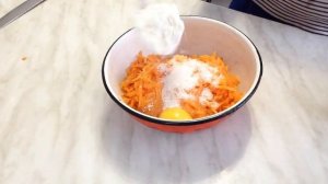 Как приготовить тыквенные оладьи.(просто и вкусно)