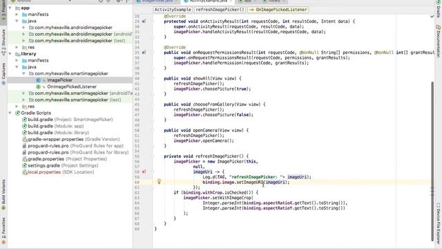 Android Smart Image Picker Library Update смотреть онлайн