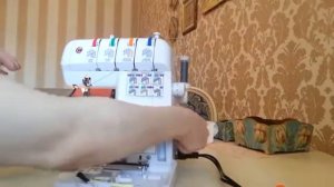 знакомство с оверлоком COMFORT 140
