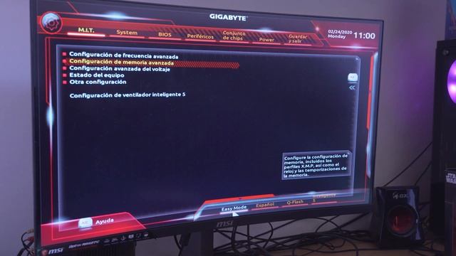 Como configurar el perfil XMP de las memorias RAM para AMD Ryzen 2700x en placa base X470 Aorus смотреть онлайн