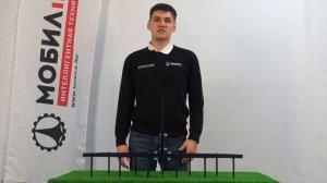 Обзор бороны для мотоблока БМ 0,9 Мобил К