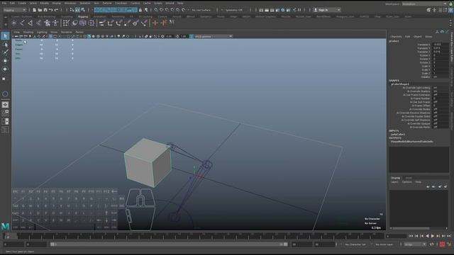 0 - Reviewing Maya menus and panels / Обзор меню и панелей Maya