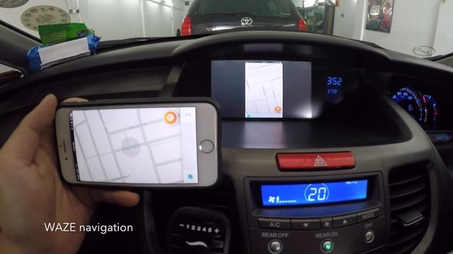 Honda Odyssey (RB1) - Wireless mirror link (iOS9) + Fm conversion смотреть онлайн