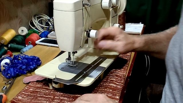 Выполняем на Чайке на циркульной приставке круглое панно. смотреть онлайн