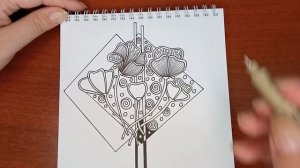 ЗенАрт Маки в сетке танглов