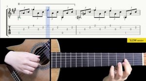 (Carcassi) Etude Op.60, No.3 - Guitar Lesson + TAB