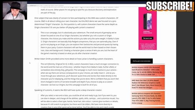 BALDURS GATE 3 OPEN AMA ON REDDIT! CHARACTER CREATION!! OPEN WORLD!? QUESTIONS ANSWERED!!!! смотреть онлайн