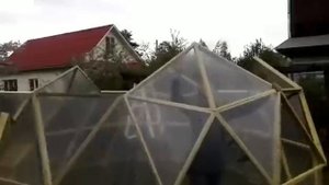 Как построить купольную теплицу за 4 дня 1 человеку