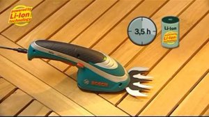 Аккумуляторные кусторезы Bosch Isio