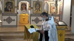 31.12.2020. Новогодний молебен.