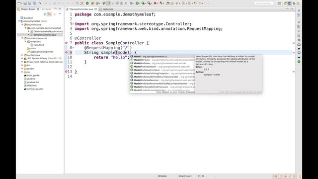 初心者でも簡単にWebで挨拶アプリを作る【Java Spring Boot】 смотреть онлайн