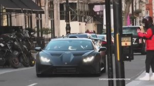 Суперкары Лондон LaFerrari Aperta, STO, SLR Roadster, 992 GT3, 812 Superfast ,...