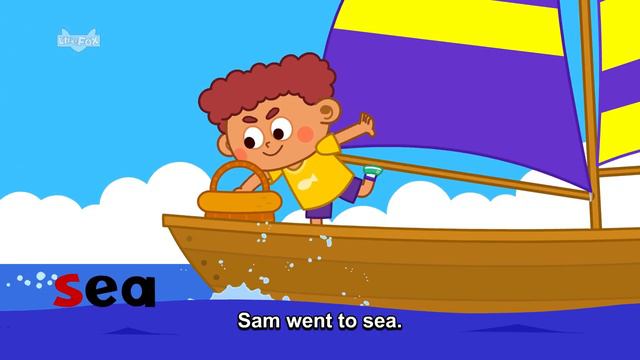 Phonics Song - Letter Ss - Phonics sounds of Alphabet - Nursery Rhymes for Kids смотреть онлайн