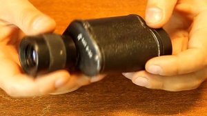 Обзор монокуляра с угломерной сеткой МП 8 х 30 СССР