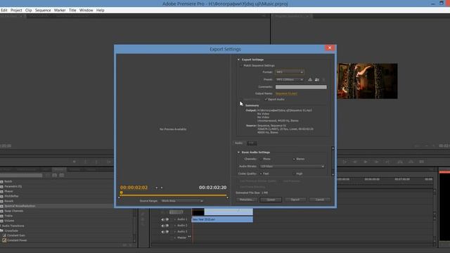 Как сохранить только аудио дорожку в Adobe Premiere Pro смотреть онлайн