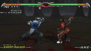 Mortal Kombat Deception SUB-ZERO MAX Difficulty Gameplay