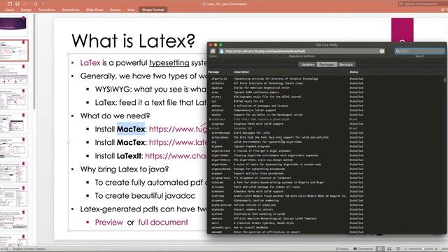 LaTeX for Java Developers -- Part1: Introduction to Latex смотреть онлайн