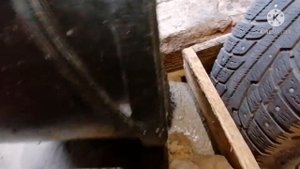 Бетонируем угол ямы в гараже